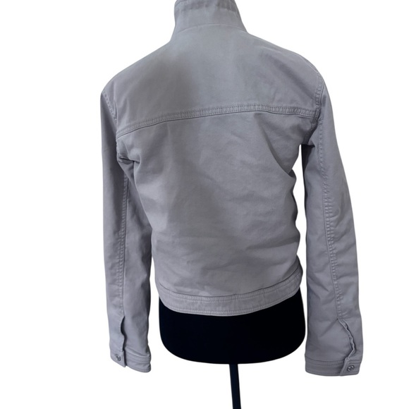 Hollister Kids Light Gray Jean Jacket - Picture 4 of 8